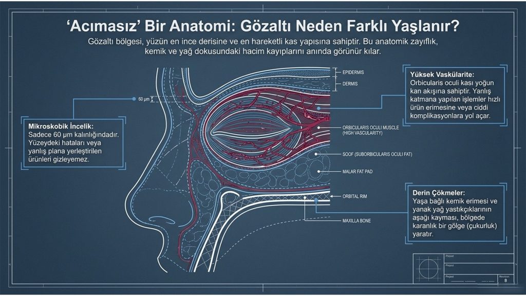 GÖZ ALTI NEDEN FARKLI YAŞLANIR?