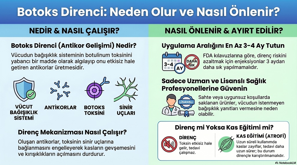 BOTOKS DİRENCİ NEDEN OLUŞUR?