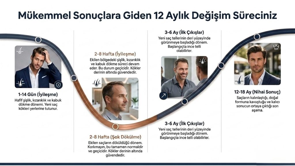 SAÇ EKİMİ SONRASI SEYİR
